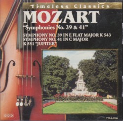 Timeless Classics: Symphonies no. 39 & 41