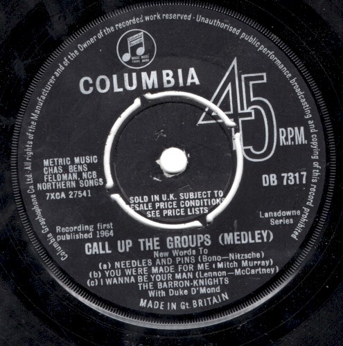 Call Up the Groups (medley)