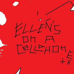 Ellen's on a cellphone