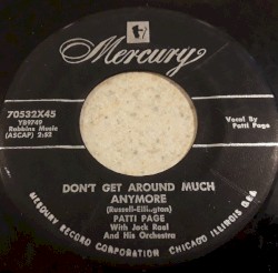 Don’t Get Around Much Anymore / I Got It Bad