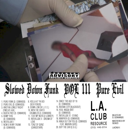 Slowed Down Funk, Vol. III: Pure Evil