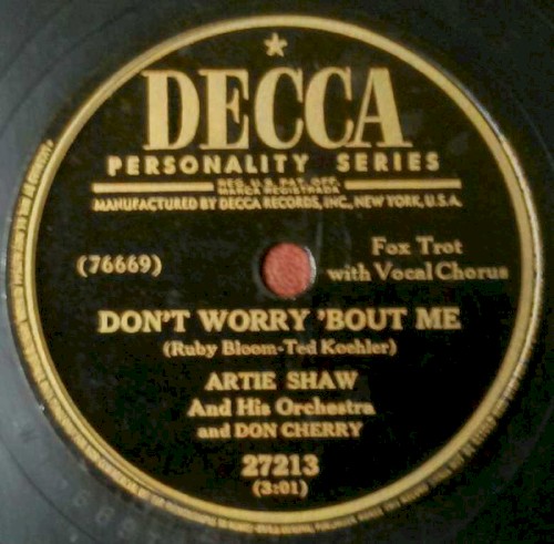 Don't Worry 'Bout Me / Love Walked In