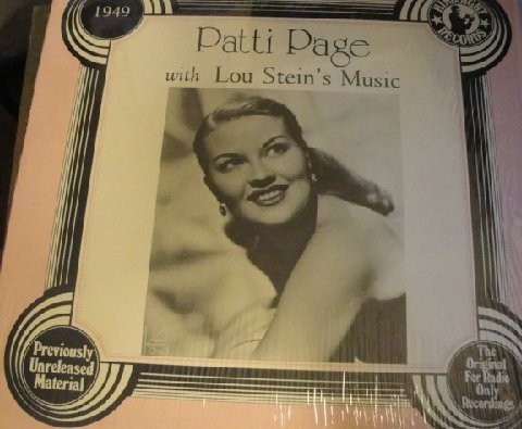 The Uncollected Patti Page With Lou Stein’s Music