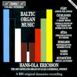 Baltic Organ Music