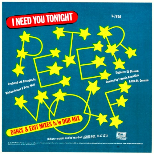 I Need You Tonight