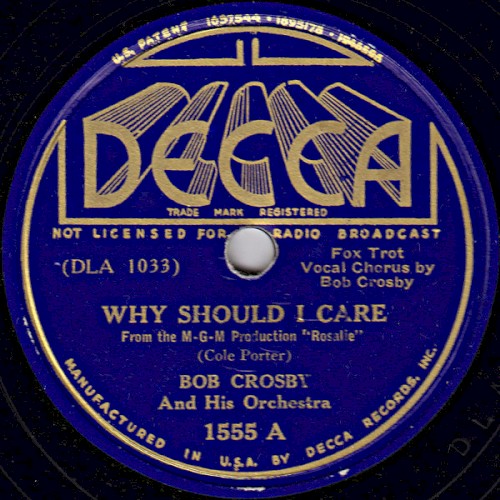 Why Should I Care / I've a Strange New Rhythm in My Heart
