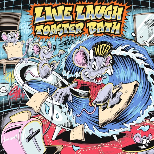 Live Laugh Toaster Bath