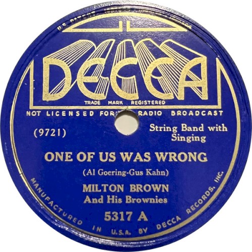 One of Us Was Wrong / Just a Dream
