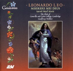 Miserere mei Deus – Sacred Vocal Music