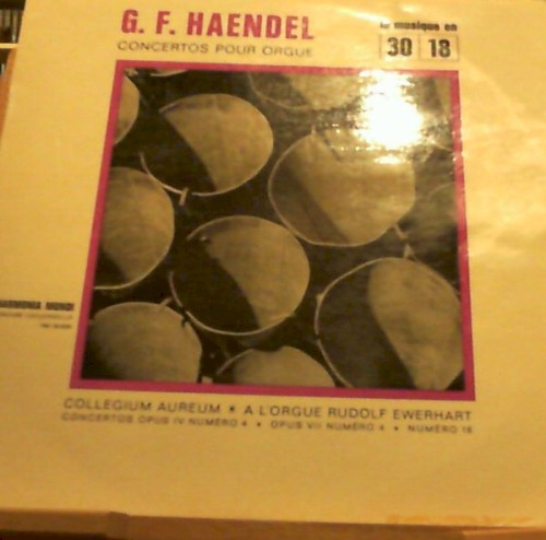 Concertos pour orgue: opus IV n° 4; opus VII n° 4; n° 16