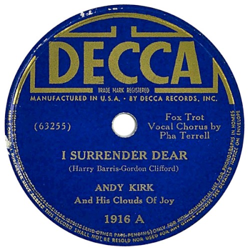 I Surrender Dear / I'll Get By