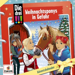 Die drei !!! Adventskalender 2023: Weihnachtsponys in Gefahr