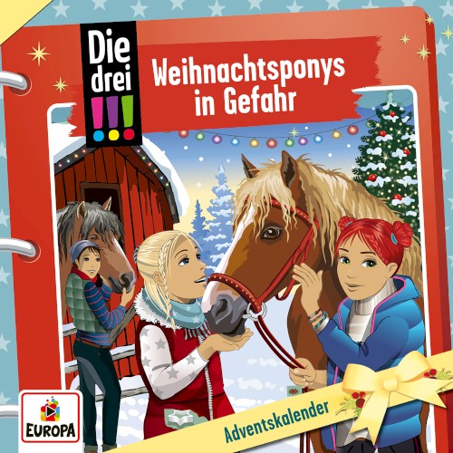 Die drei !!! Adventskalender 2023: Weihnachtsponys in Gefahr