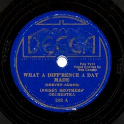 What a Diff’rence a Day Made / What Can You Say in a Love Song?