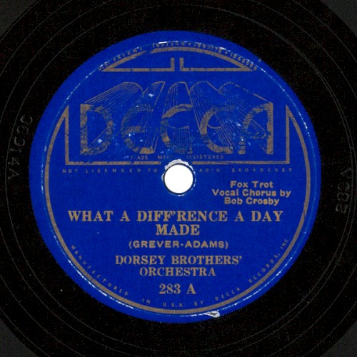 What a Diff’rence a Day Made / What Can You Say in a Love Song?