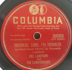 Troubled, Lord, I’m Troubled / Run On for a Long Time
