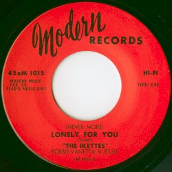 (Never More) Lonely for You / Sally Go Round the Roses
