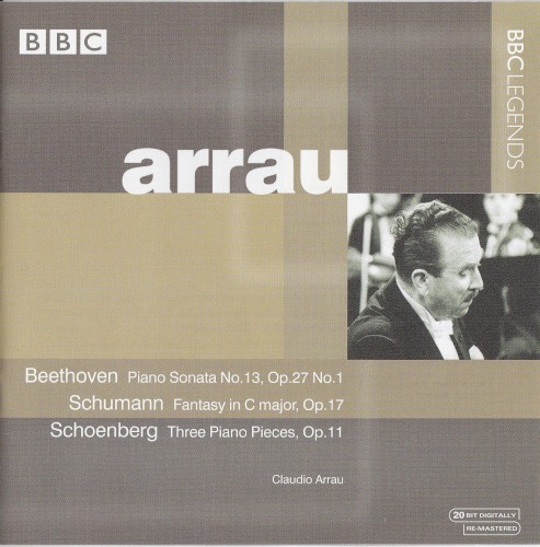 Beethoven: Piano Sonata / Schumann: Fantasy / Schoenberg: Three Pieces