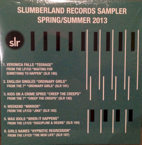 Slumberland Records Sampler Spring/Summer 2013