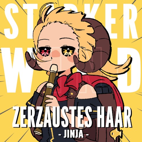 Starker Wind, zerzaustes Haar