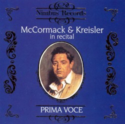 McCormack & Kreisler in Recital