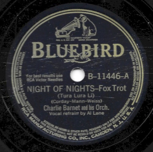 Night of Nights (Tura Lura Li) / Ya Lu-Blu (I Love You)