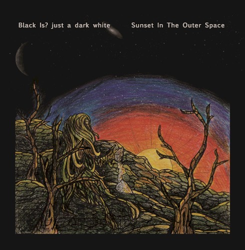 Sunset in the Outer Space