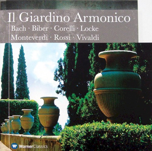 Bach, Biber, Corelli, Locke, Monteverdi, Rossi, Vivaldi