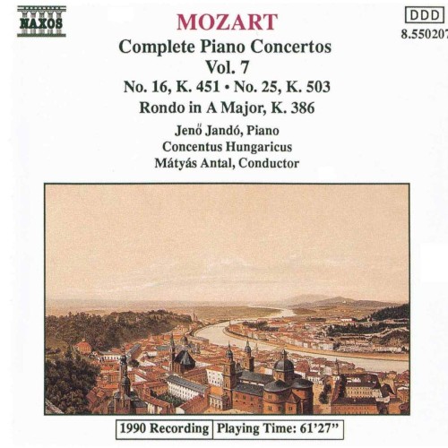 Complete Piano Concertos, Volume 7: No. 16, K. 451 / No. 25, K. 503 / Rondo in A major, K. 386