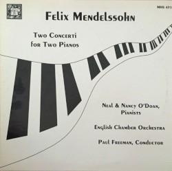 Two Concerti for Two Pianos