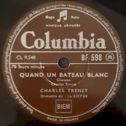 Quand un bateau blanc