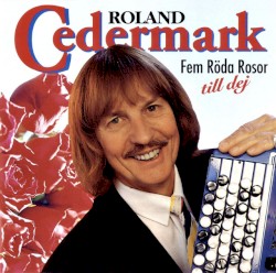 Fem röda rosor till dej
