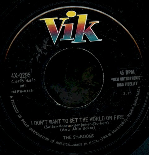 I Don't Want to Set the World on Fire / Lulu