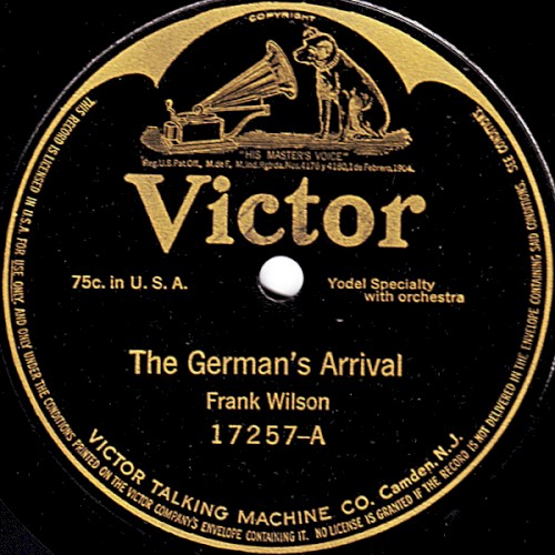 The German's Arrival / Hi-Le-Hi-Lo