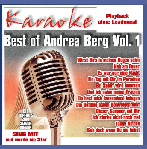 Karaoke: Best of Andrea Berg, Vol. 1
