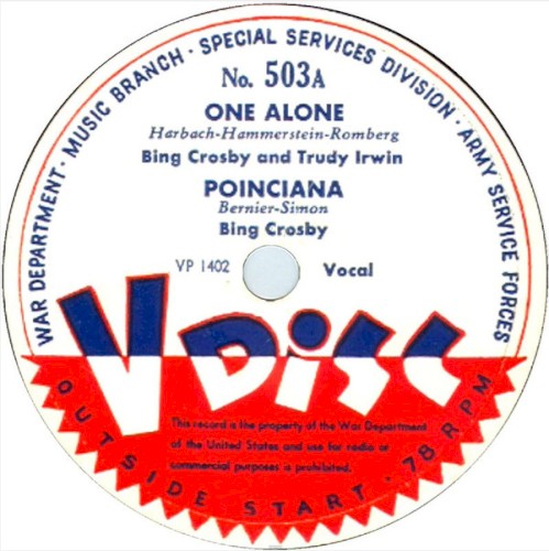 One Alone / Poinciana / On the Atchison, Topeka and Santa Fé / Conversation While Dancing