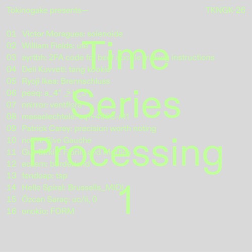 Time Series Processing 1