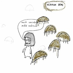 Mash Concrete Metal Mushrooms