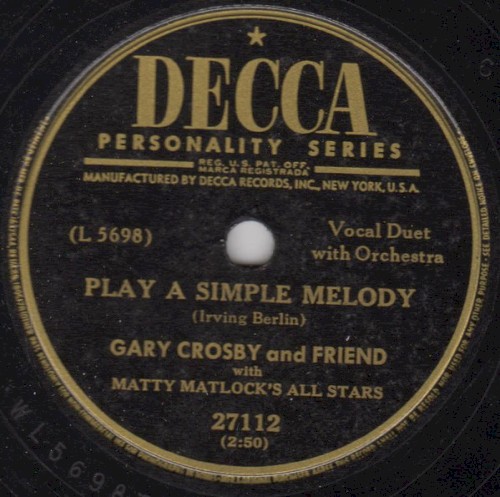 Play a Simple Melody / Sam’s Song (The Happy Tune)