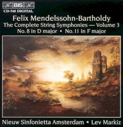 The Complete String Symphonies, Volume 3