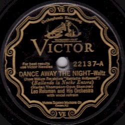 Dance Away the Night / Miss Wonderful