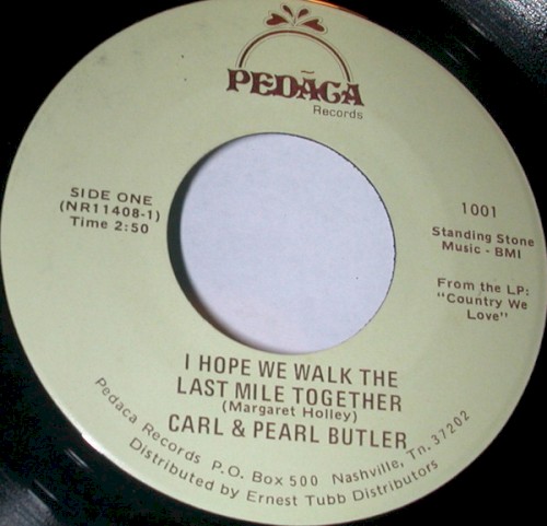 I Hope We Walk the Last Mile Together