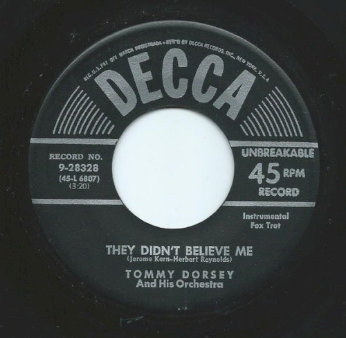 They Didn't Believe Me / Nobody Knows the Trouble I've Seen
