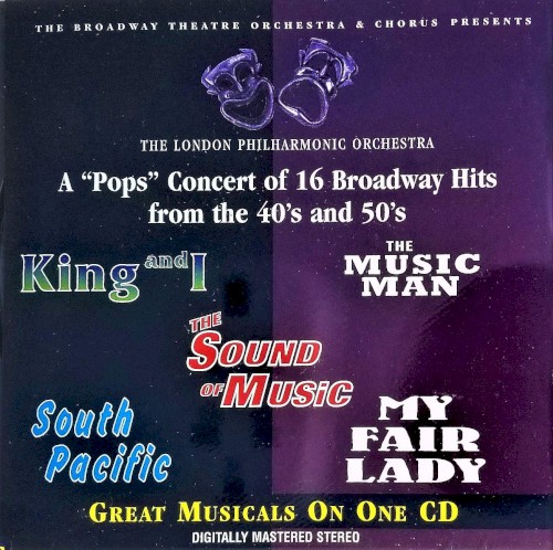 A “Pops” Concert of 16 Broadway Hits From the 40’s and 50’s