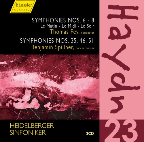 Haydn 23: Symphonies Nos. 6-8 & Nos. 35, 46, 51