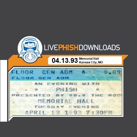 1993-04-13: Memorial Hall, Kansas City, MO, USA
