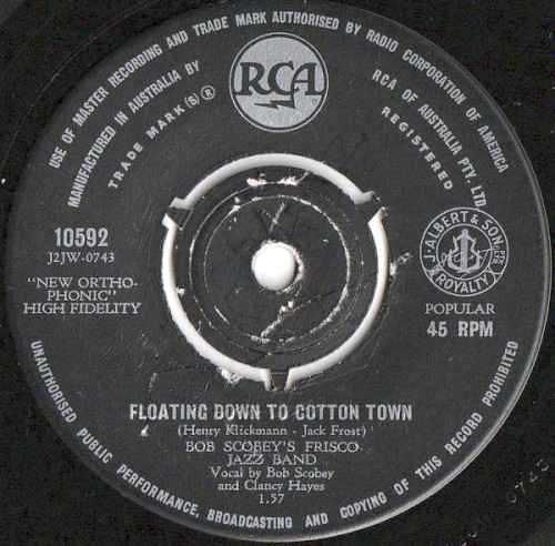 Floating Down to Cotton Town / Dixie