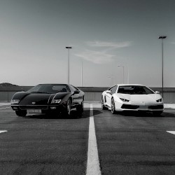 Black and White