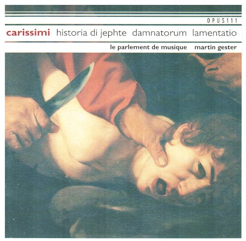 historia di jephte - damnatorum lamentatio - un concert spirituel à rome ca. 1650