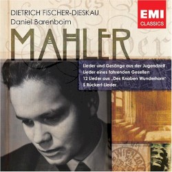 Lieder und Gesänge aus der Jugendzeit / Lieder eines fahrenden Gesellen / 12 Lieder aus „Des Knaben Wunderhorn" / 5 Rückert-Lieder